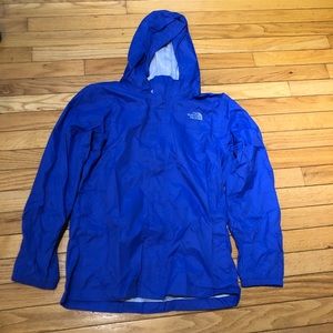 Blue north face windbreaker